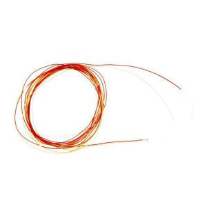 ANSI PFA Insulated Fine Gauge Exposed Junction Thermocouple (0.076mm conductors) - 1M Length