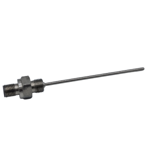 Industrial Automation Pt100 RTD Sensor with M12 connector - 1/4"NPT Process Connection Type – 3mm Sheath Diameter - 200mm Sheath Length
