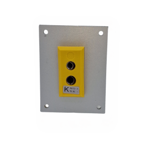 Thermocouple Connector Aluminium Panel with Type K ANSI Standard Sockets - 1 Way