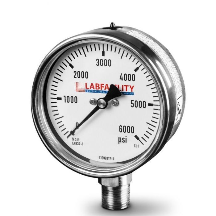 C Type Bourdon Tube Pressure Gauge | vlr.eng.br