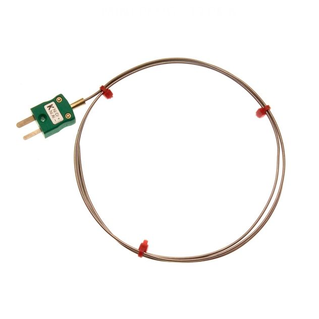 K Type Thermocouple Temperature Sensor Probe 50°C to 250°C 3 Metre Mini Plug 