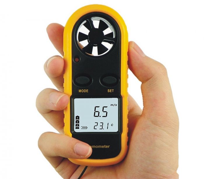 KXA Digital Anemometer Air Temperature Meter Anemometer Air Temperature Meter Color 