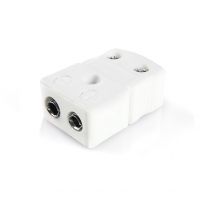 Standard High-Temperature (650°C) Ceramic Thermocouple Socket IS-K-F-HTC Type K IEC