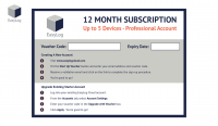 Lascar Start-up Cloud voucher 12 months up to 5 devices