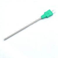IEC Air Probe Style Thermocouple Probe with Moulded on Miniature Plug - Type K - 110mm