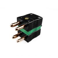 Standard Thermocouple Connector Duplex Plug AS-R/S-MD Type R/S ANSI
