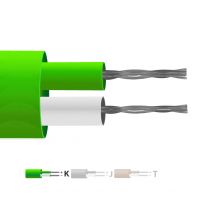 Type K PTFE Insulated Flat Pair Thermocouple Cable / Wire (IEC)