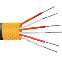 4 Core PVC Insulated, Tin Plated Copper Screen, PRT Sensor Cable / Wire