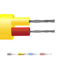 Type K PVC Insulated Flat Pair Thermocouple Cable / Wire (ANSI)