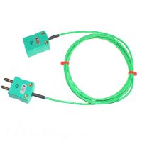 Type K PFA Thermocouple Extension Leads with Standard Plug & Socket (IEC)