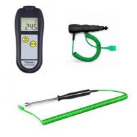 Professional Racing Kit 4 with adjustable tyre probe, premium digital meter & ceramic tip sensor in soft carry case