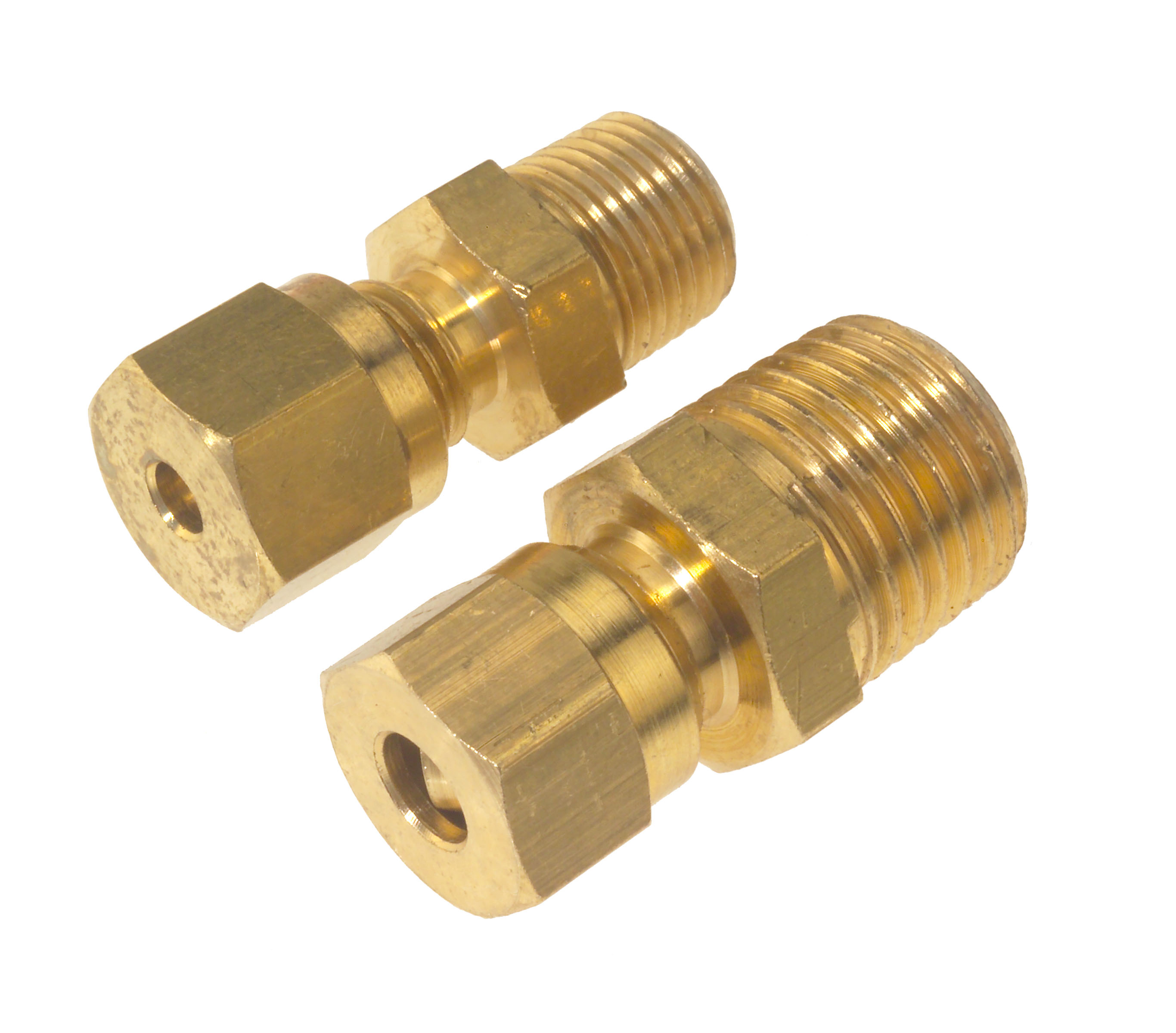 compression fitting how Compression  Parallel Brass  Fittings Thread