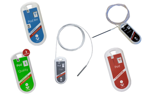 Verigo Cold Chain Range of Data Loggers for Monitoring